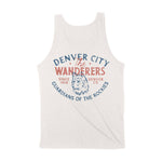 Denver Wolf Daddy Tank Top in Vintage - back view