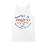 Denver Tank Top in White - back view