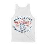 Denver Wolf Daddy Tank Top White back