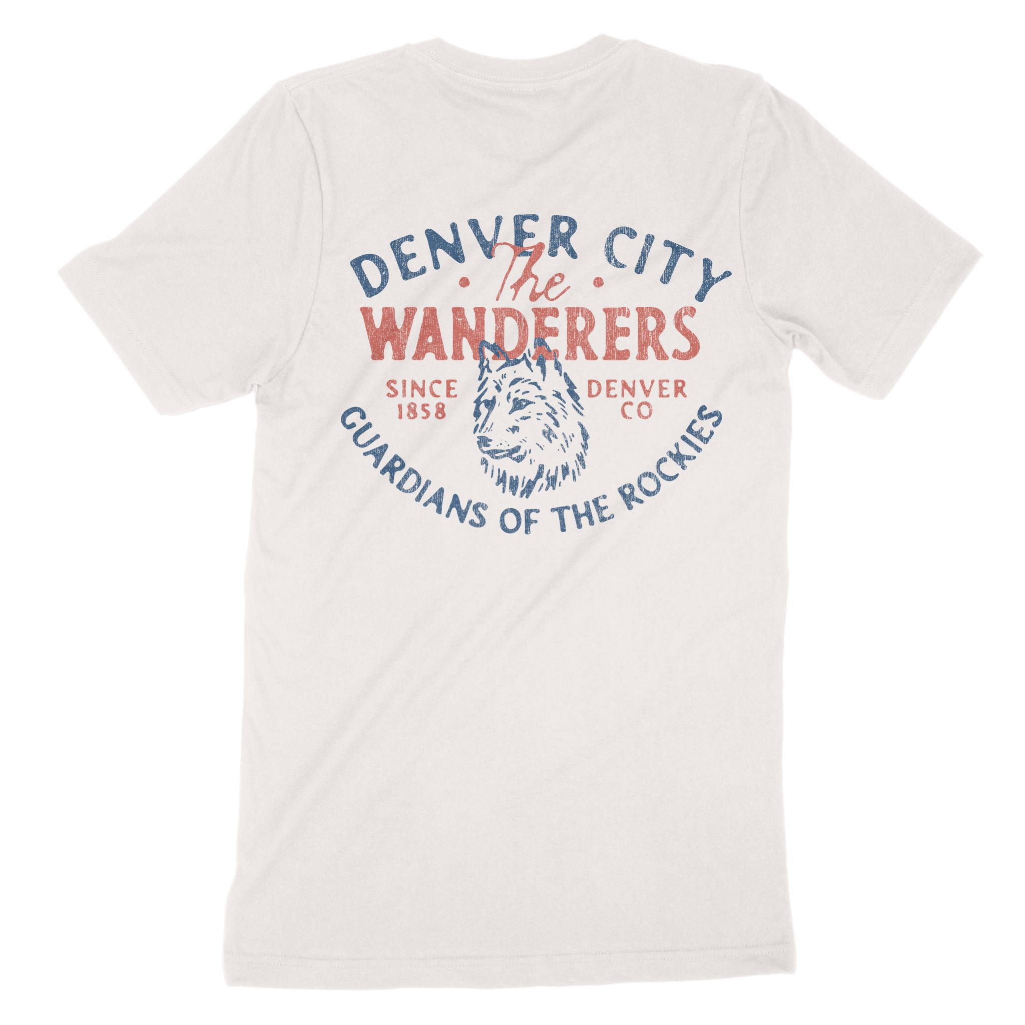 Denver Wolf Daddy T-Shirt in Vintage - back view