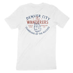 Denver Wolf Daddy T-Shirt White back