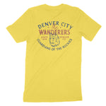 Denver Wolf Daddy T-Shirt Yellow back