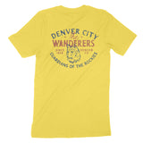 Denver Wolf Daddy T-Shirt Yellow back