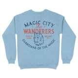 Miami Wolf Daddy Crewneck Light Blue back