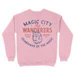 Miami Wolf Daddy Crewneck Light Pink back