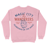 Miami Wolf Daddy Crewneck Light Pink back