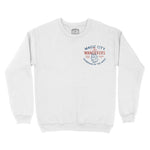 Miami Wolf Daddy Crewneck White front
