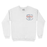 Miami Wolf Daddy Crewneck White front