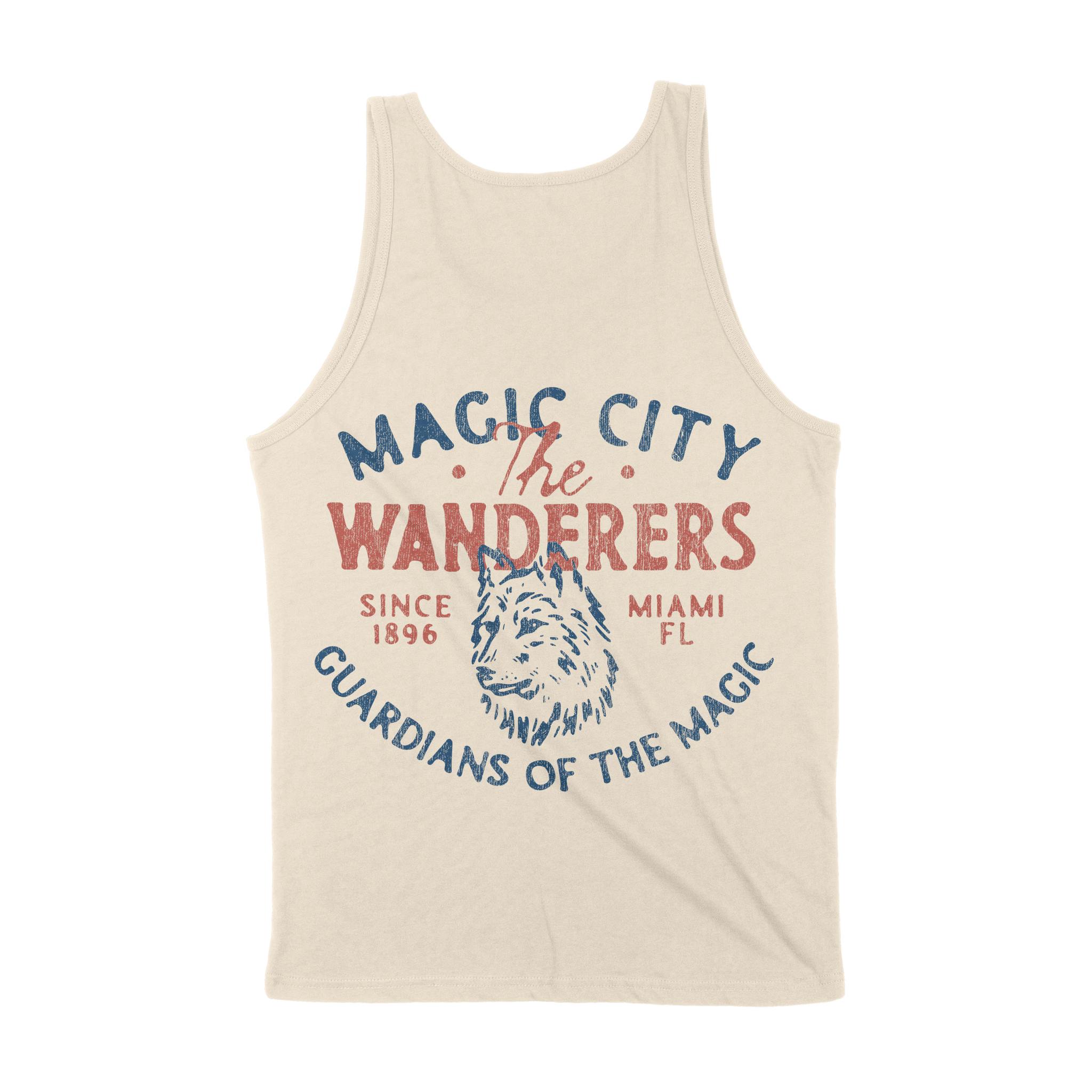 Miami Wolf Daddy Tank Top Natural back