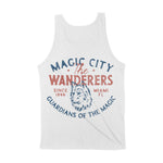 Miami Wolf Daddy Tank Top White back