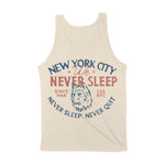 New York Wolf Daddy Tank Top Natural back