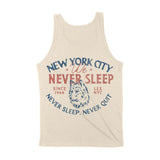 New York Wolf Daddy Tank Top Natural back