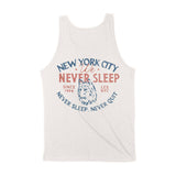 New York Wolf Daddy Tank Top in Vintage - back view