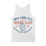 New York Wolf Daddy Tank Top White back