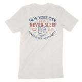 New York Wolf Daddy T-Shirt Vintage_White back