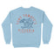 Austin Crewneck in Light Blue - back view