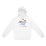 Austin Hoodie in White - front view