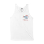 Austin Tank Top in White - front view
