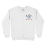 Denver Pizza Time Crewneck White front