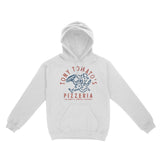 Denver Pizza Time Hoodie White front