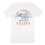 Denver T-Shirt in White - back view