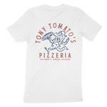 Denver Pizza Time T-Shirt White back