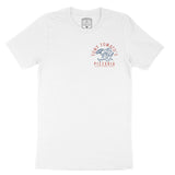 Denver T-Shirt in White - front view