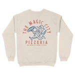Miami Crewneck in Natural - back view