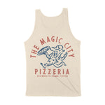Miami Pizza Time Tank Top Natural back