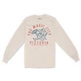 Miami Pizza Time Longsleeve in Natural - front view