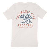 Miami Pizza Time T-Shirt in Vintage - back view