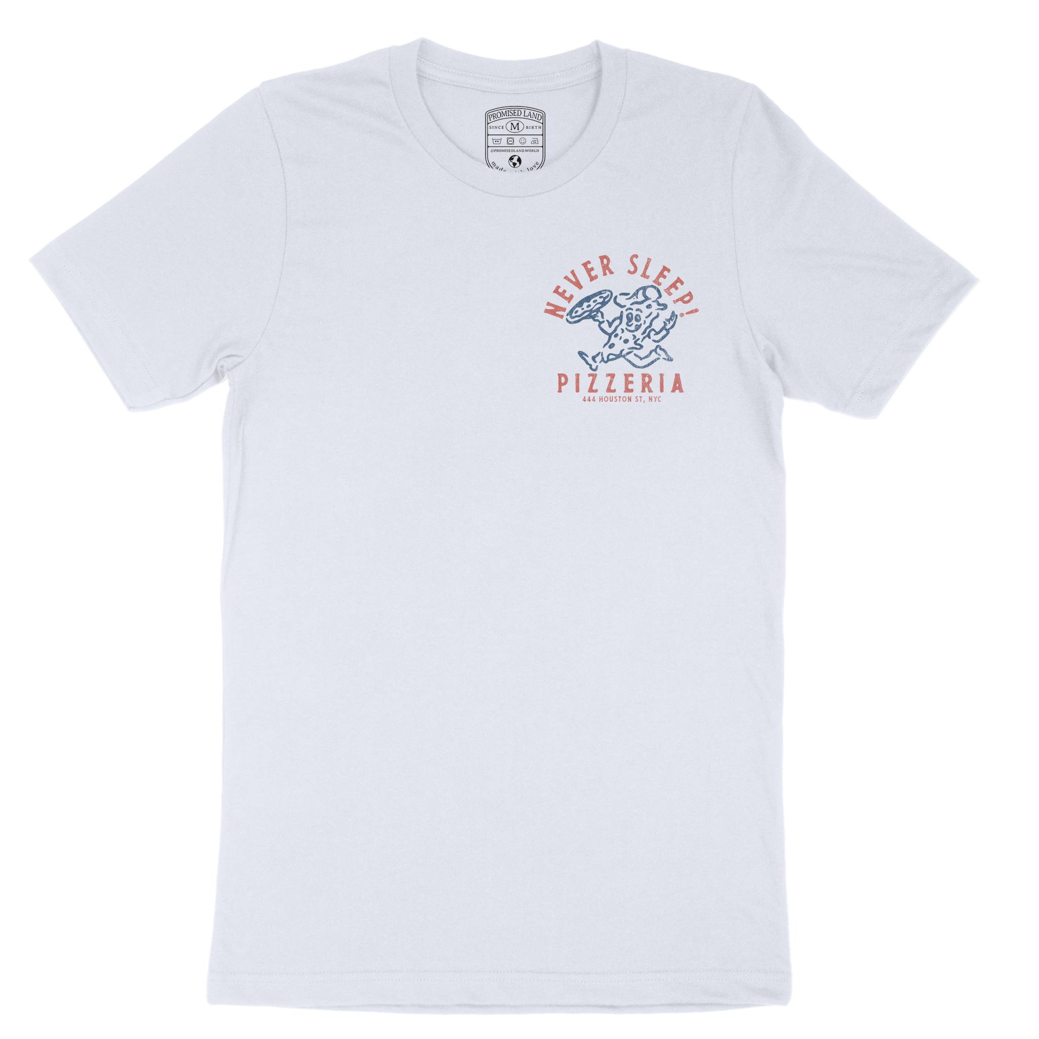 New York T-Shirt in Light Blue - front view