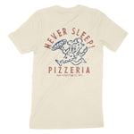 New York Pizza Time T-Shirt Natural back