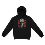 Austin Skull King Hoodie Black front