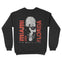 Miami Crewneck in Black - back view