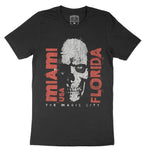 Miami T-Shirt in Black - front view