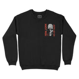 New York Skull King Crewneck Black front