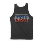 Denver Tank Top in Black - back view