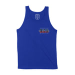 New York Retro Usa Tank Top True_Royal front