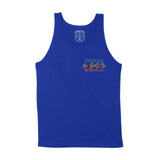New York Retro Usa Tank Top True_Royal front