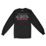 New York Longsleeve in Black - front view