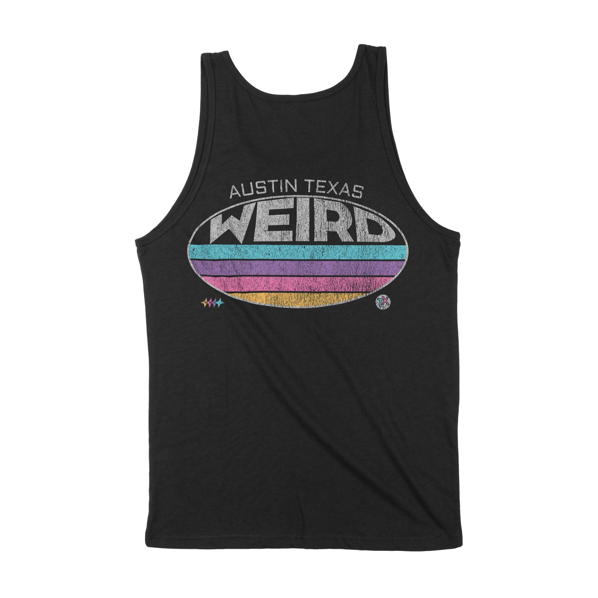 Austin Retro Dude Tank Top Black back