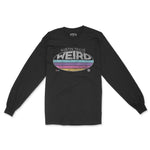 Austin Retro Dude Longsleeve in Black - front view