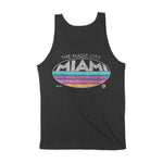 Miami Tank Top in Black - back view