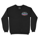 New York Retro Dude Crewneck Black front