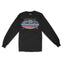 New York Longsleeve in Black - front view