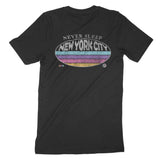 New York Retro Dude T-Shirt Black back