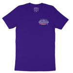 New York Retro Dude T-Shirt Team_Purple front