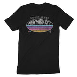 New York Retro Dude T-Shirt Vintage_Black back