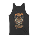 Asbury Park Tigerfly Tank Top in Black - back view